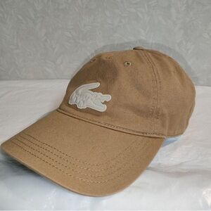 Tan Baseball Cap with Logo